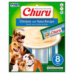 Inaba Churu Recept Cream Treats 20g x 8 tuber Kyckling & Tonfisk